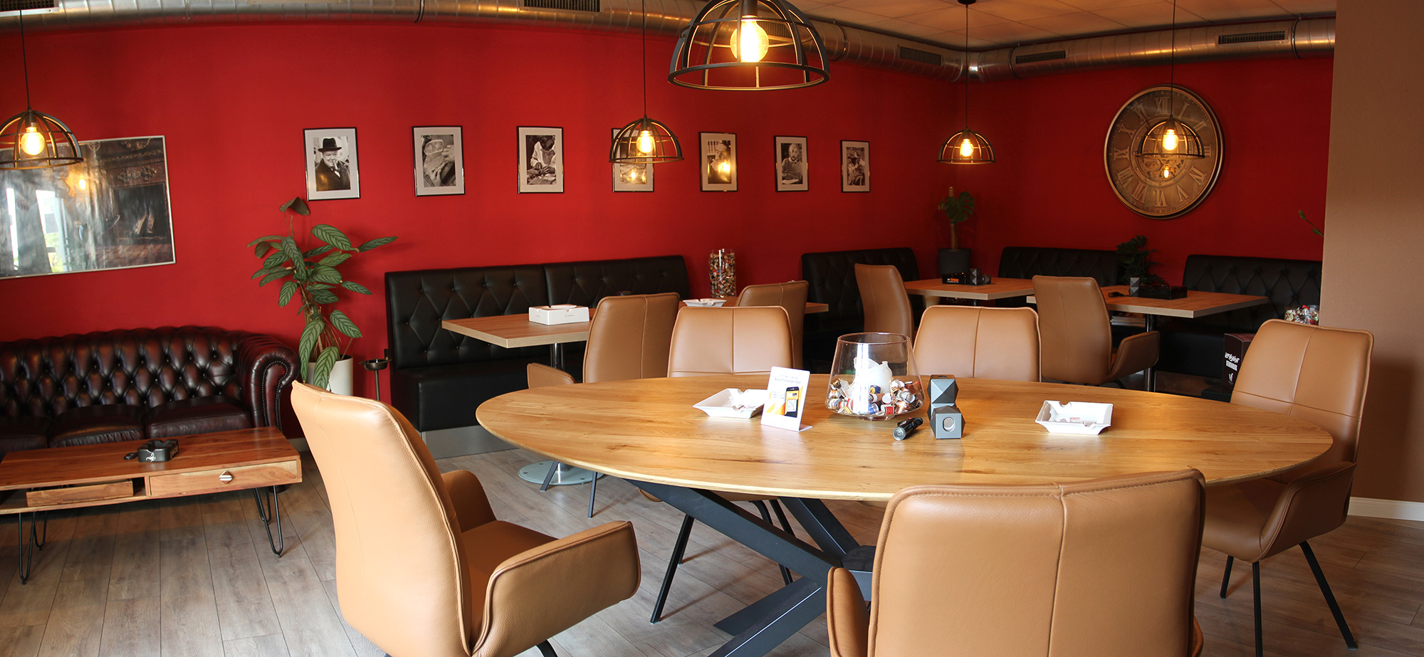 Vorne Genuss, hinten Atmosphäre. ✨